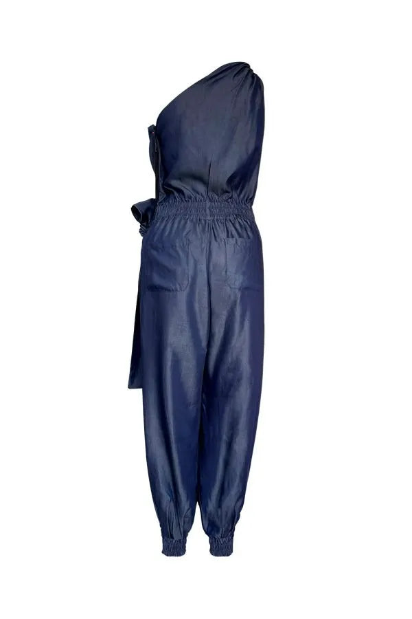 Enterizo Casa Ancestral chambray