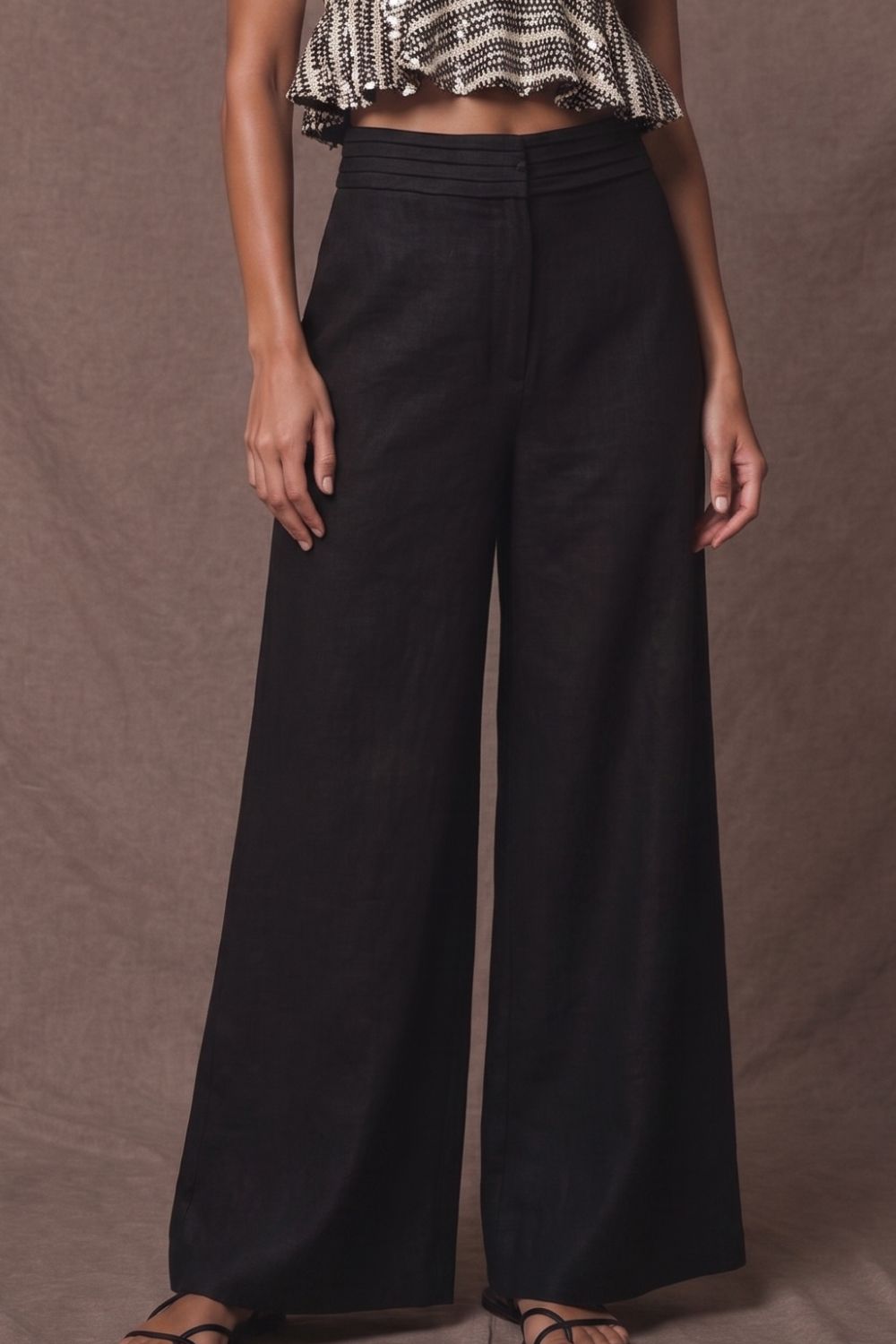 Pantalón burgos negro