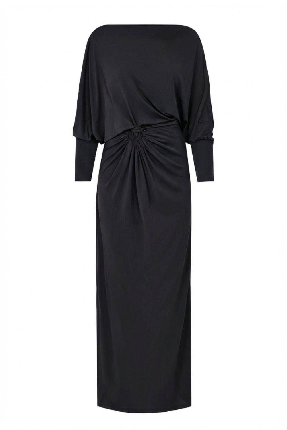 Vestido monte fuji negro