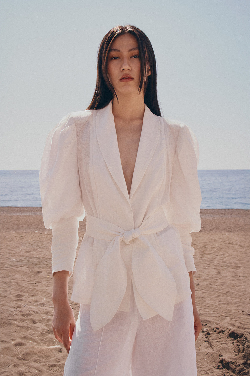 Blazer new noa natural lino