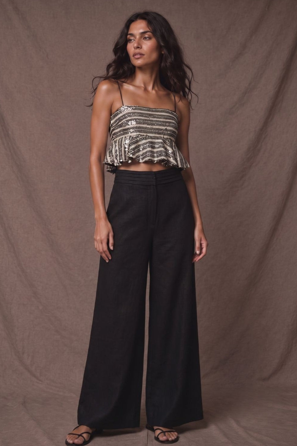 Pantalón burgos negro