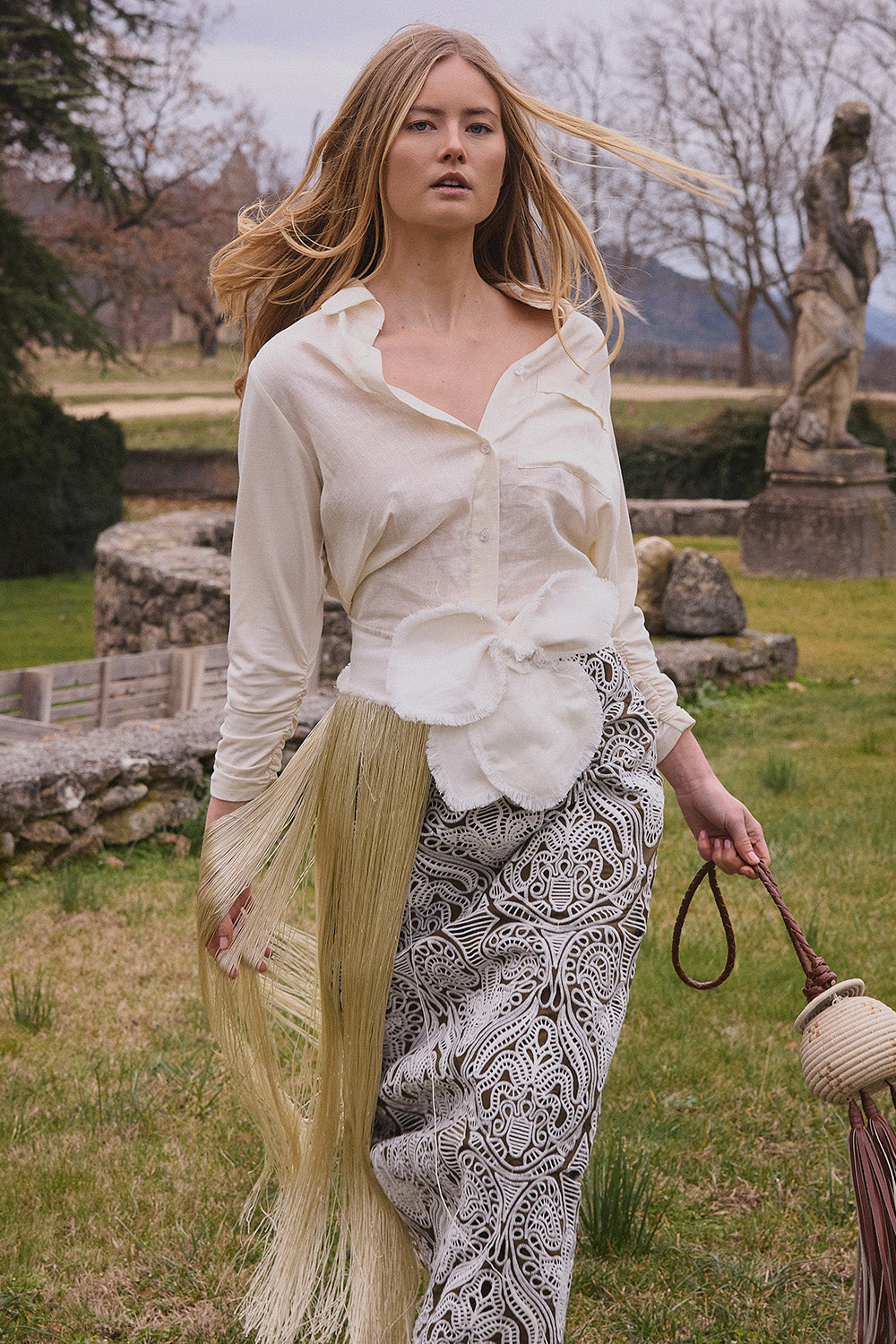 Falda new arabela verde oliva