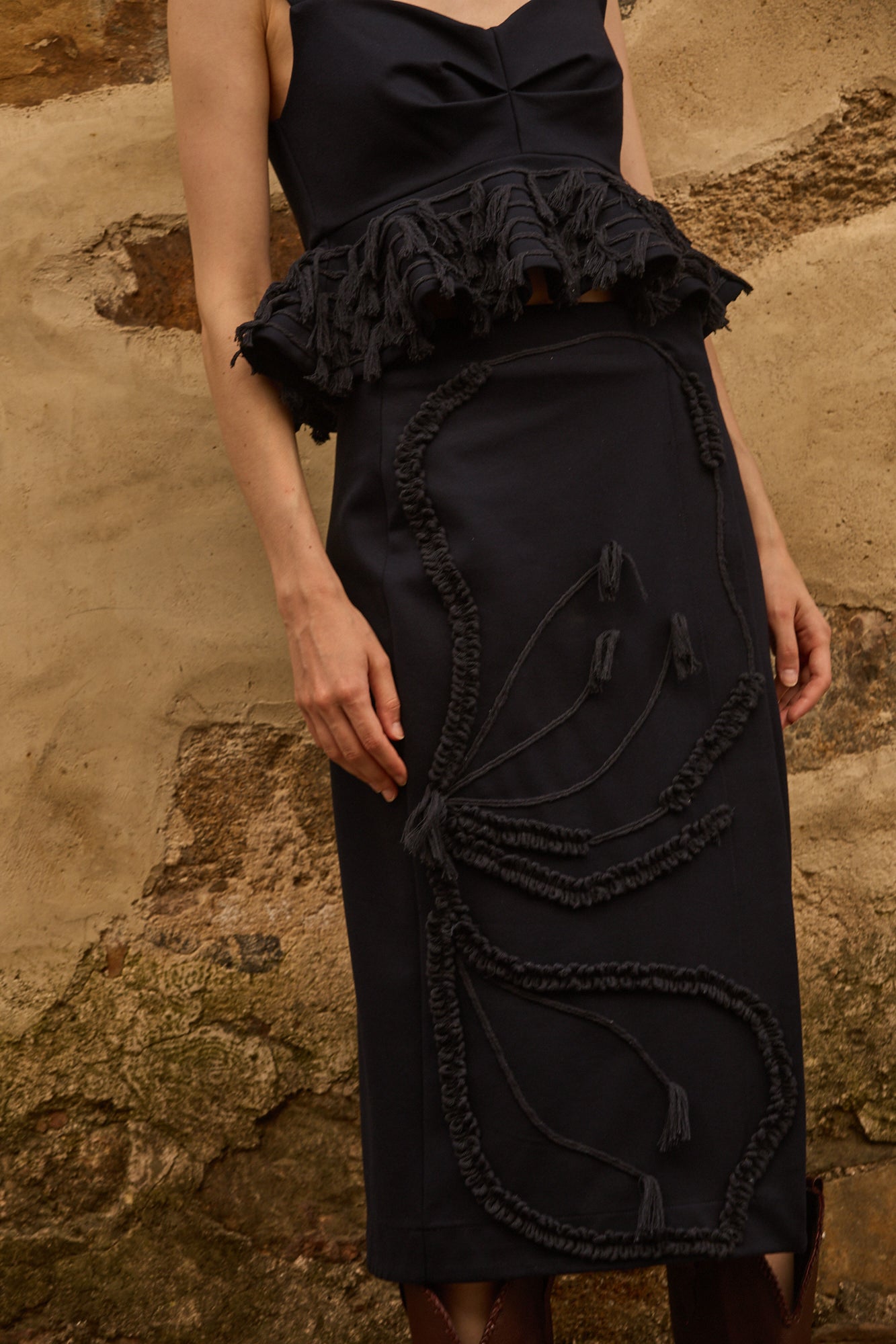 Falda Naia Azul Navy