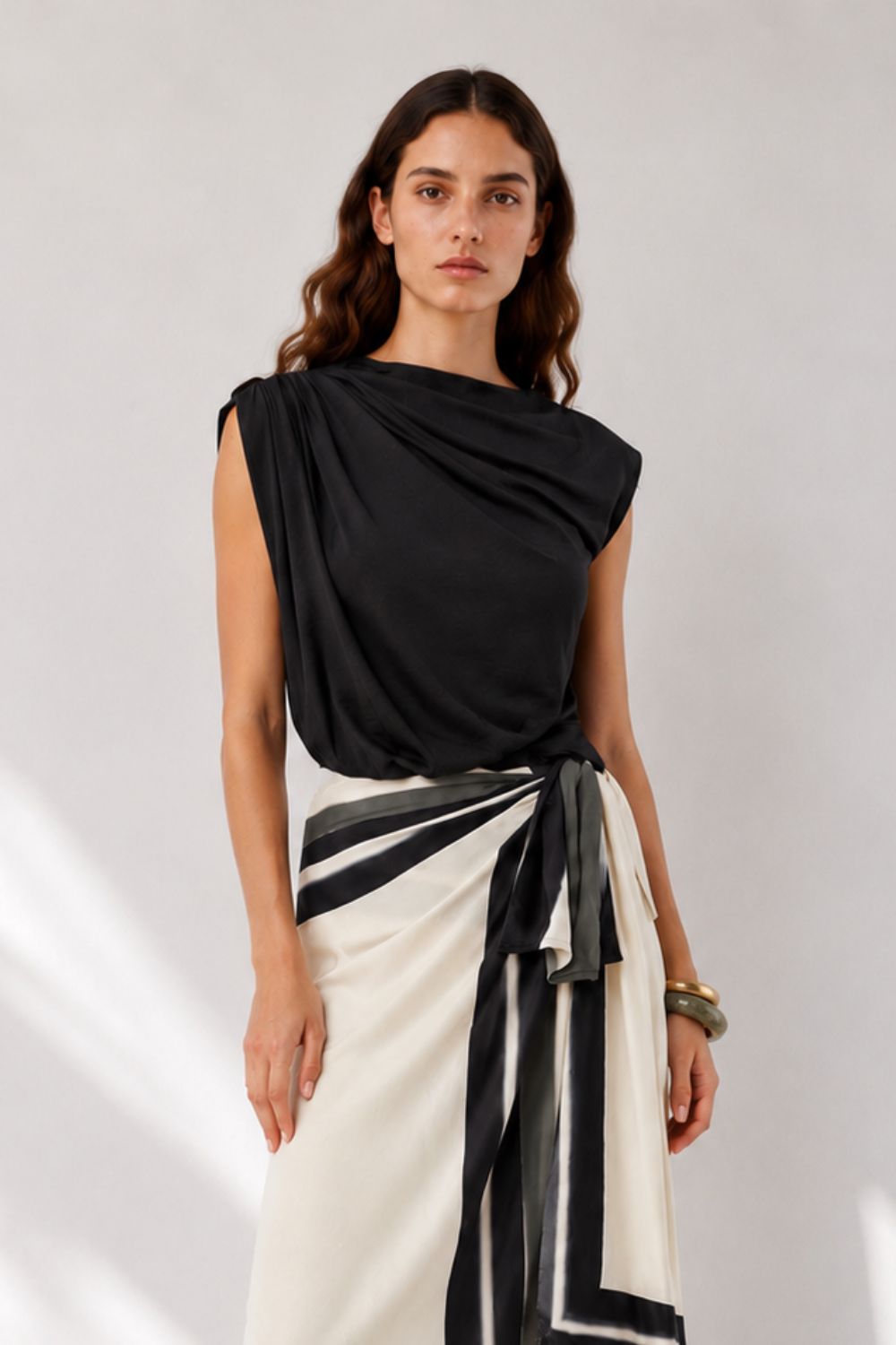Blusa aura de Jade negro
