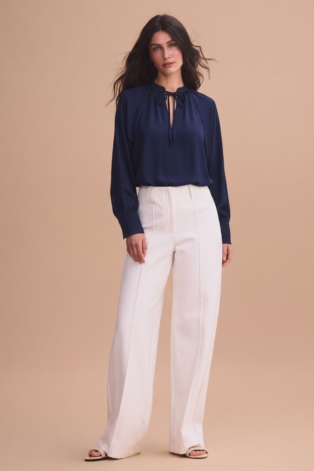 Blusa tai azul navy