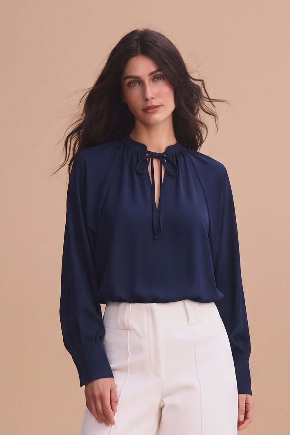Blusa tai azul navy