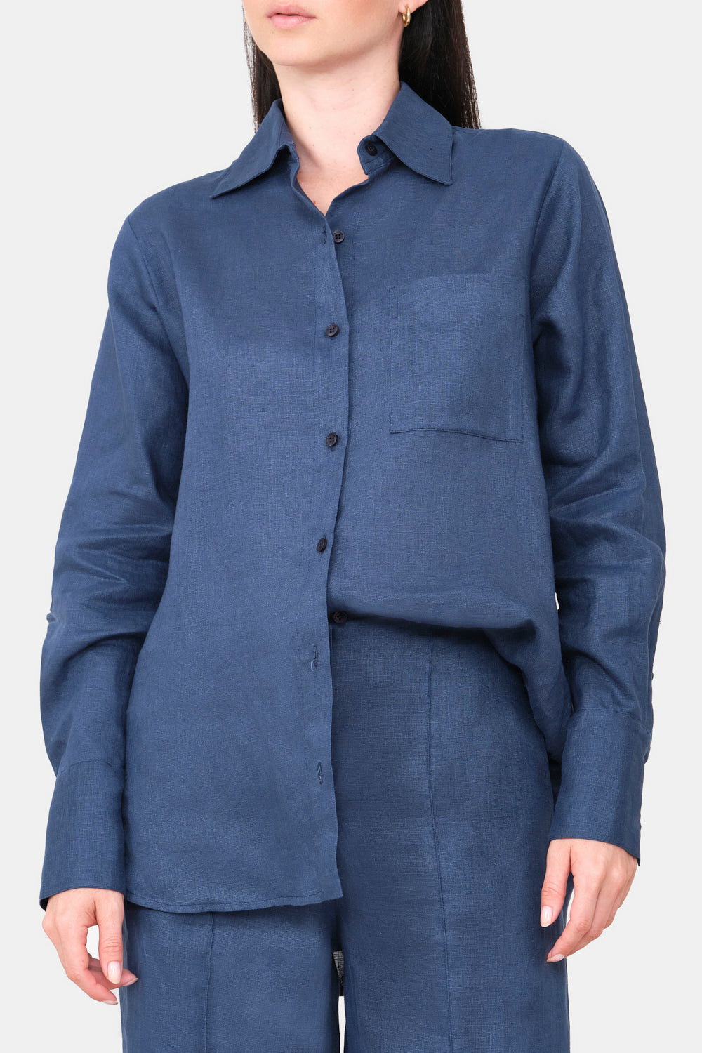 Camisa new giorgina azul navy