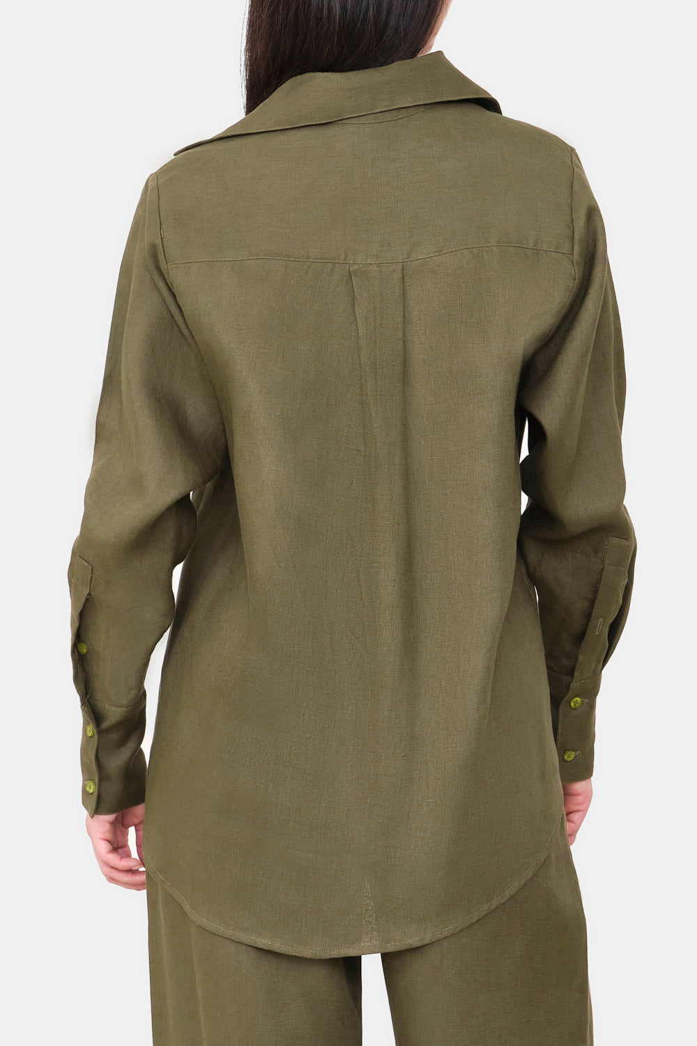 Camisa new giorgina verde oliva