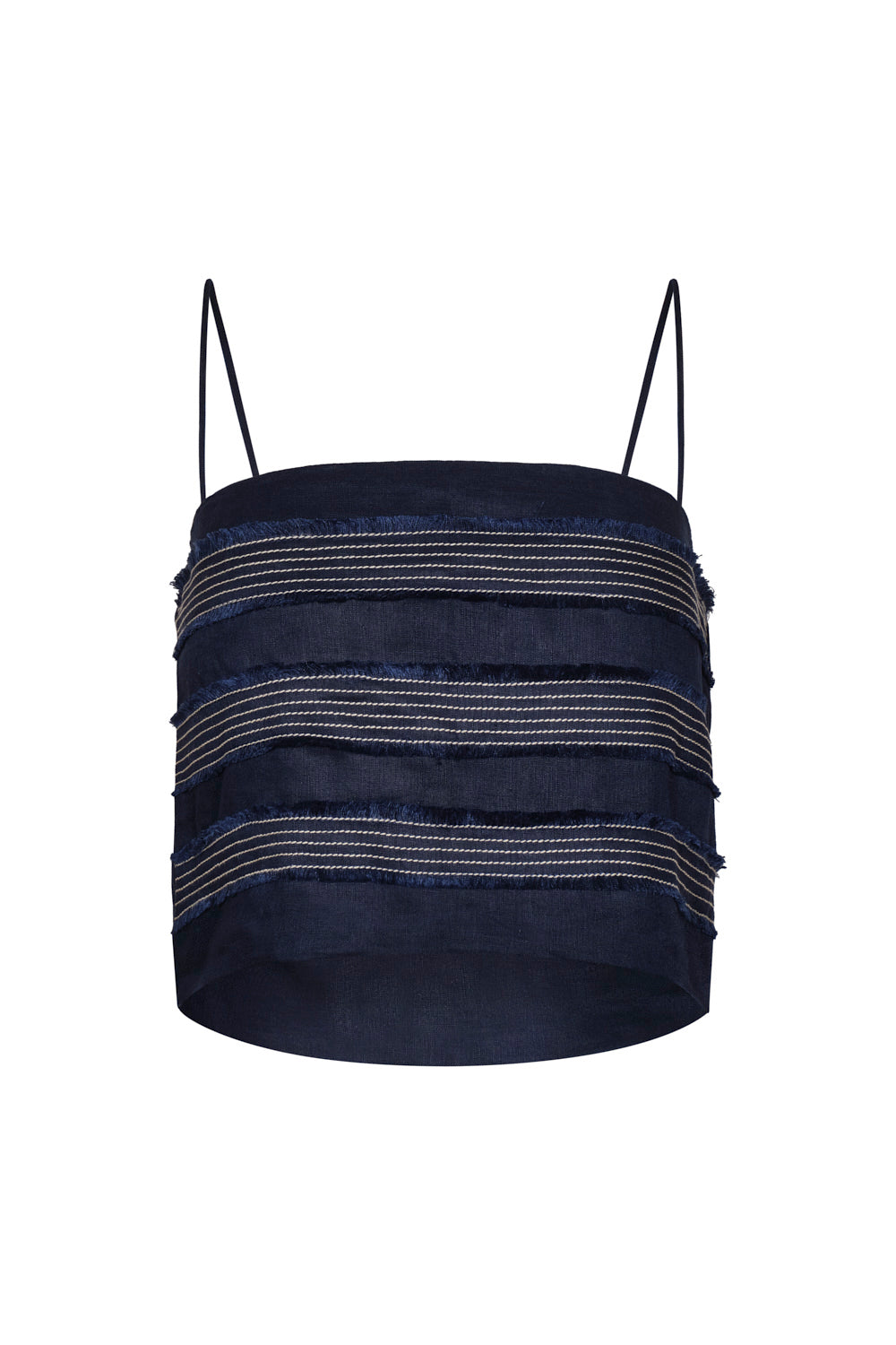 Crop top eter azul navy