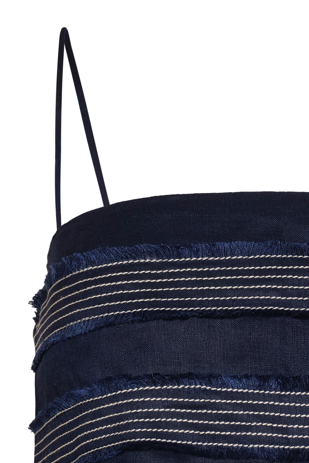 Crop top eter azul navy