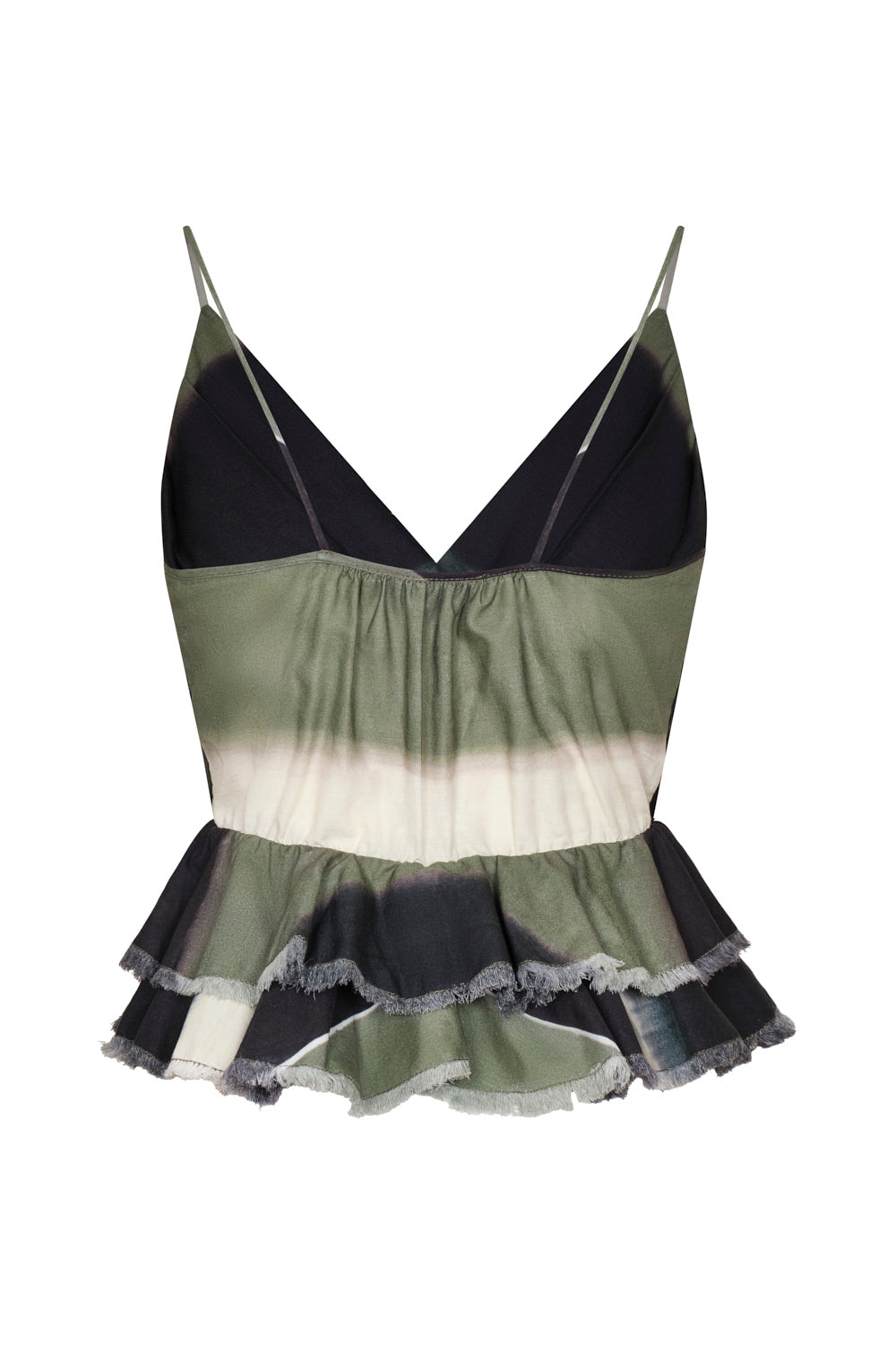 Blusa sumatra ivory verde