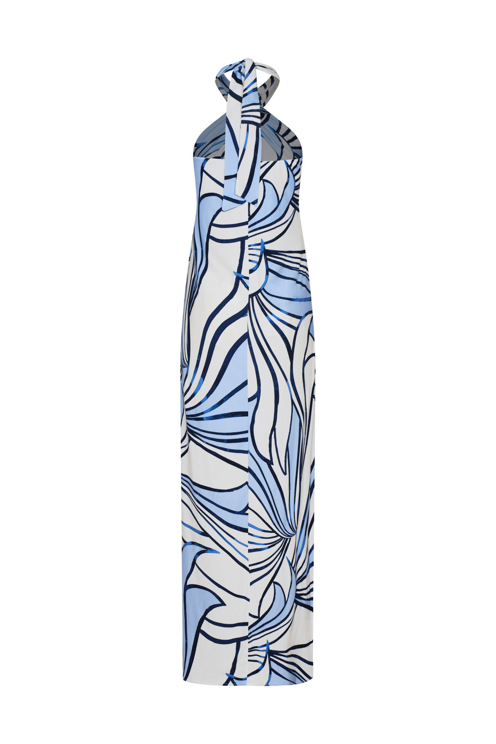 Vestido filosofia del arte ivory navy