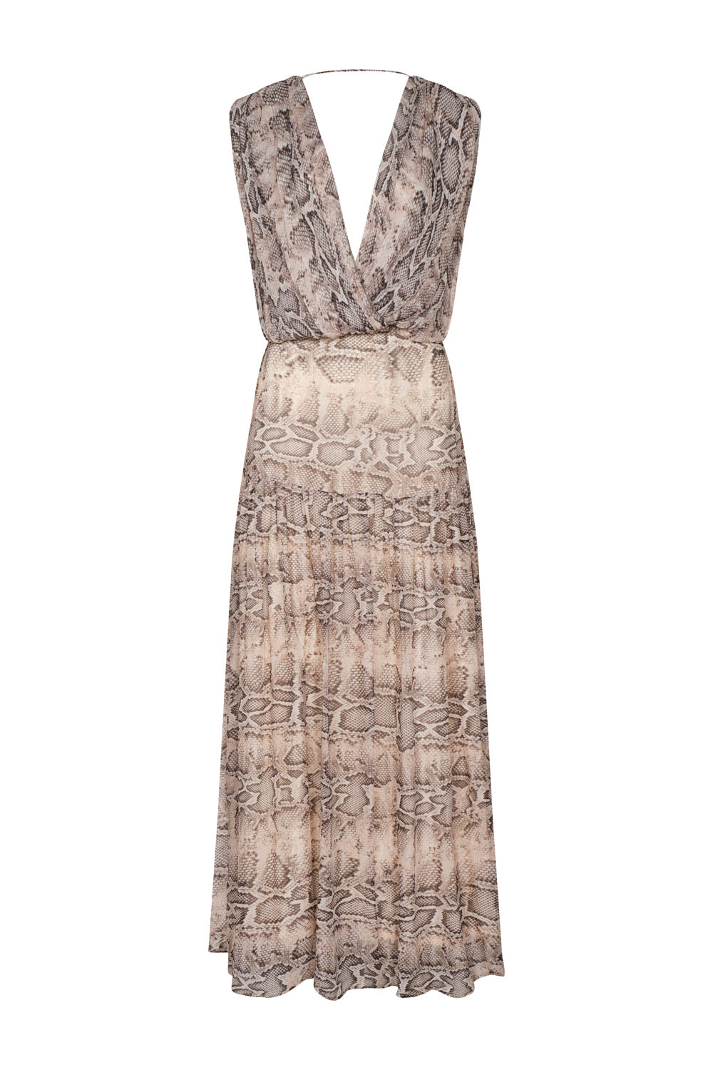 Vestido vasco animal print