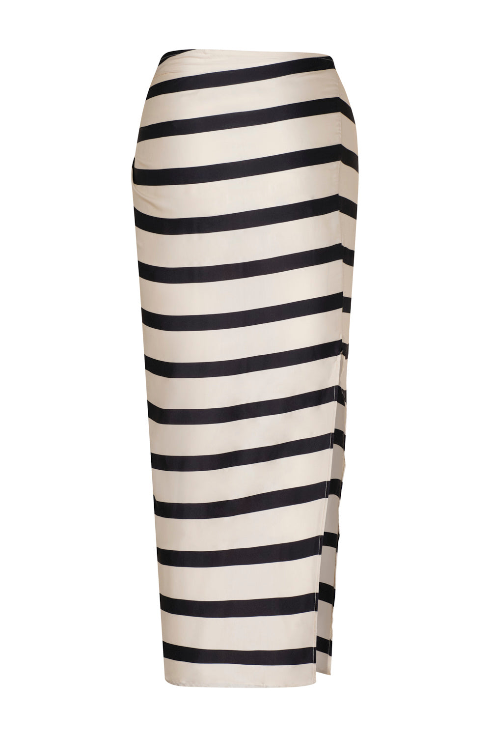 Falda isola ivory negro
