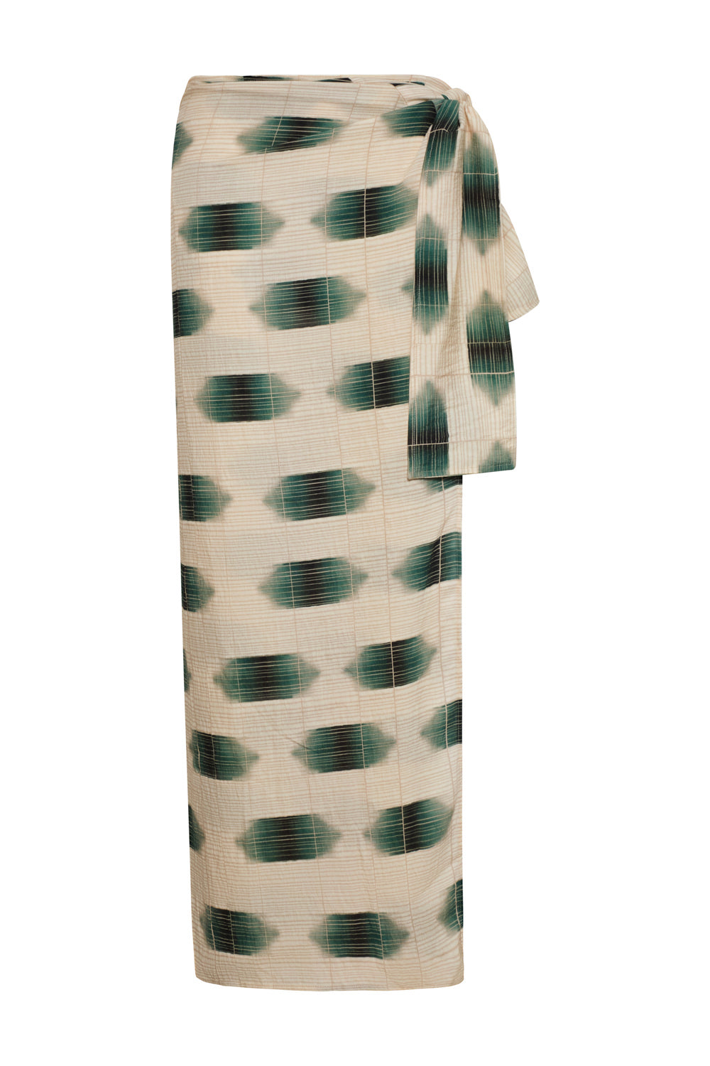 Falda samoa esmeralda