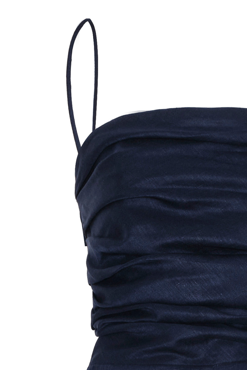 Enterizo nina azul navy lino