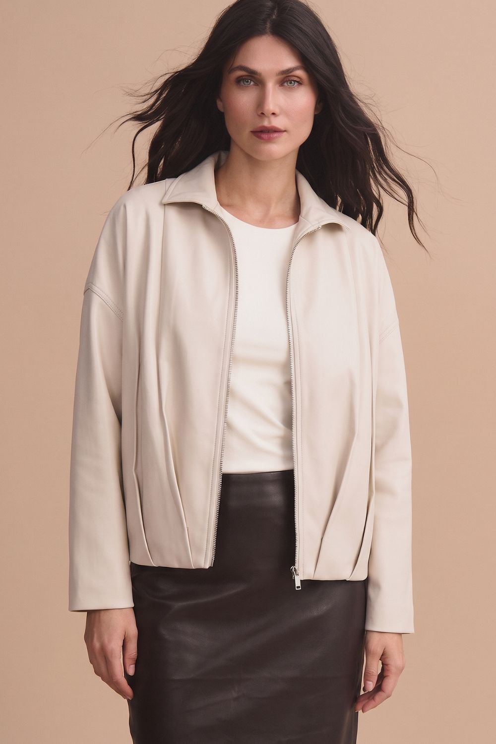 Chaqueta cameron vainilla