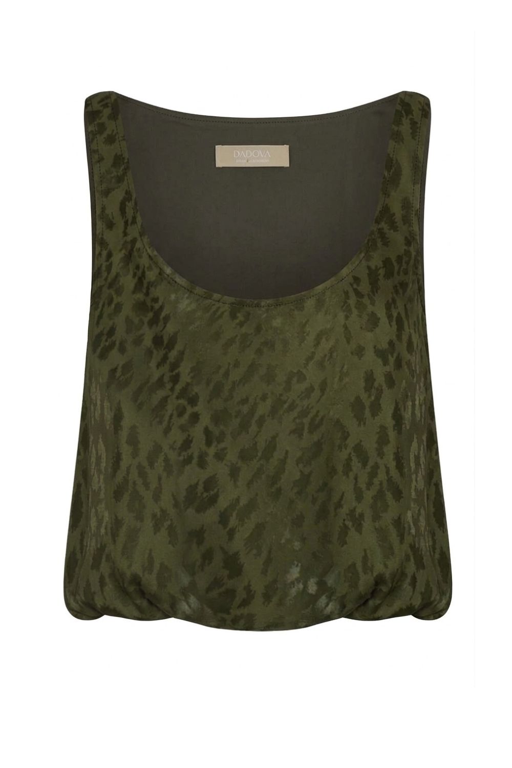 Crop Top Galicia moss green
