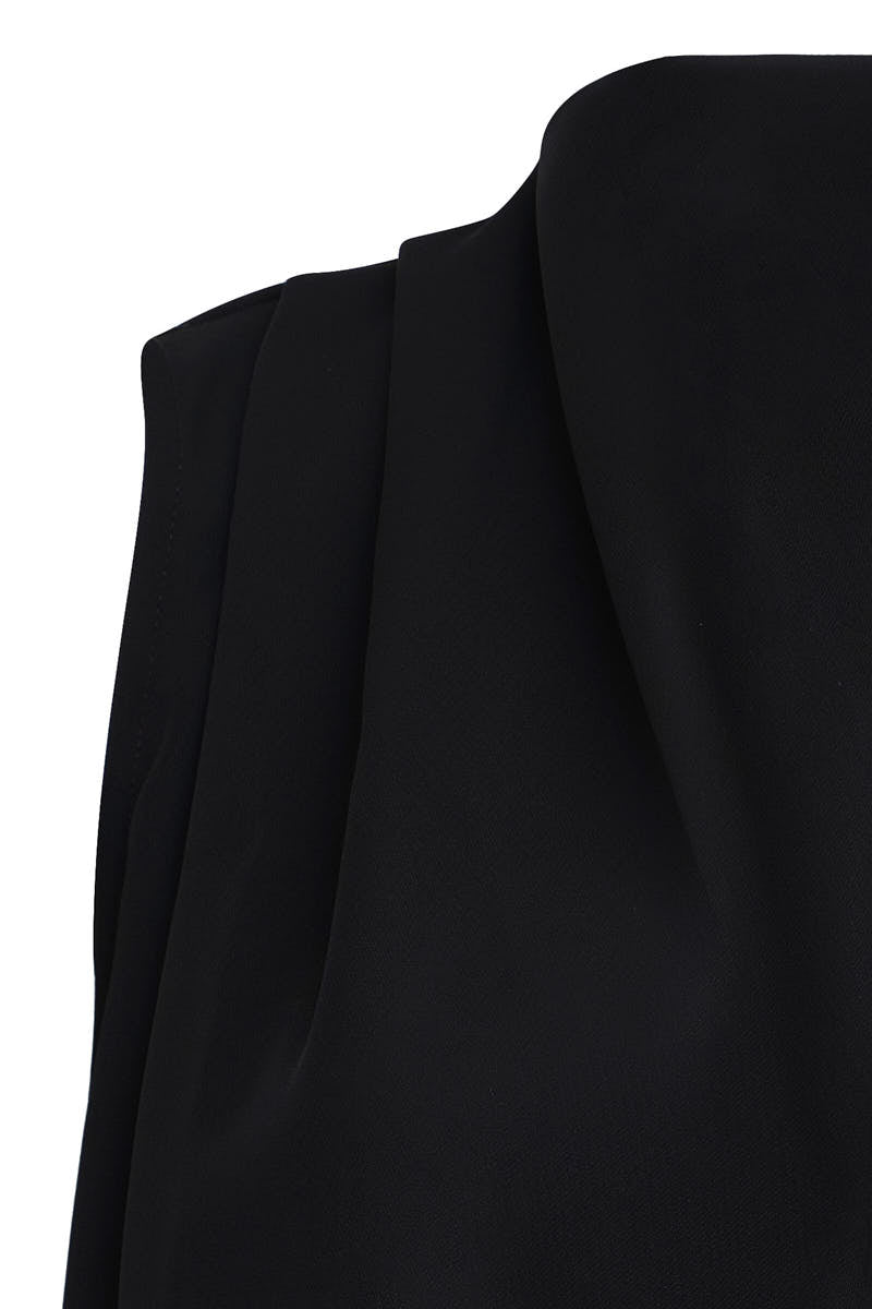 Zila navy blue blouse