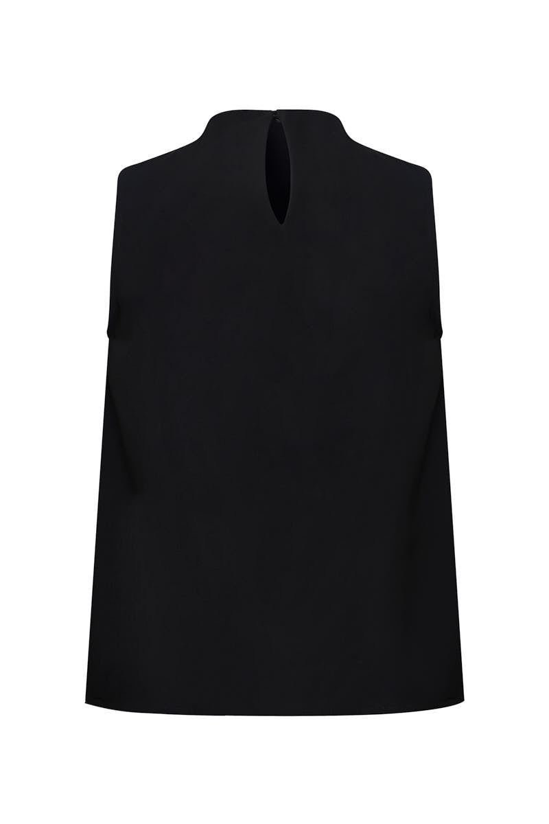Zila navy blue blouse