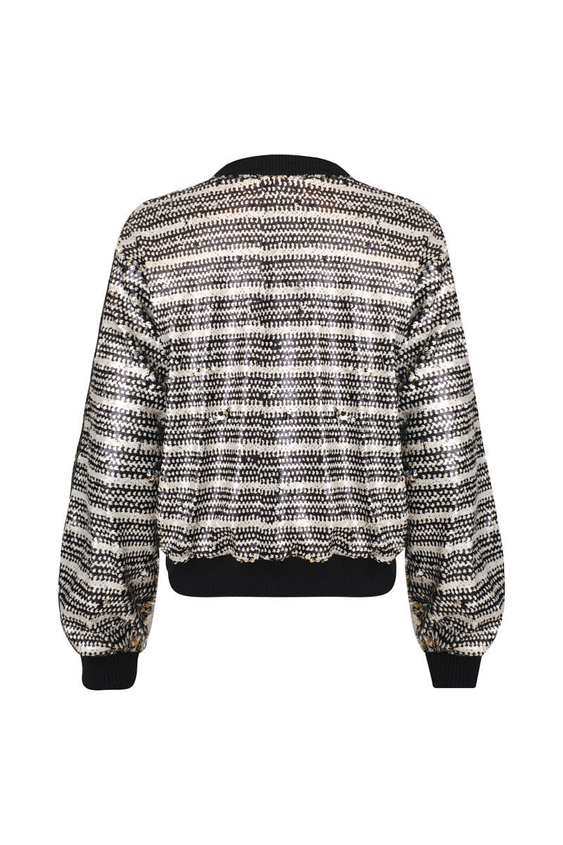 Chaqueta galeria ivory negro