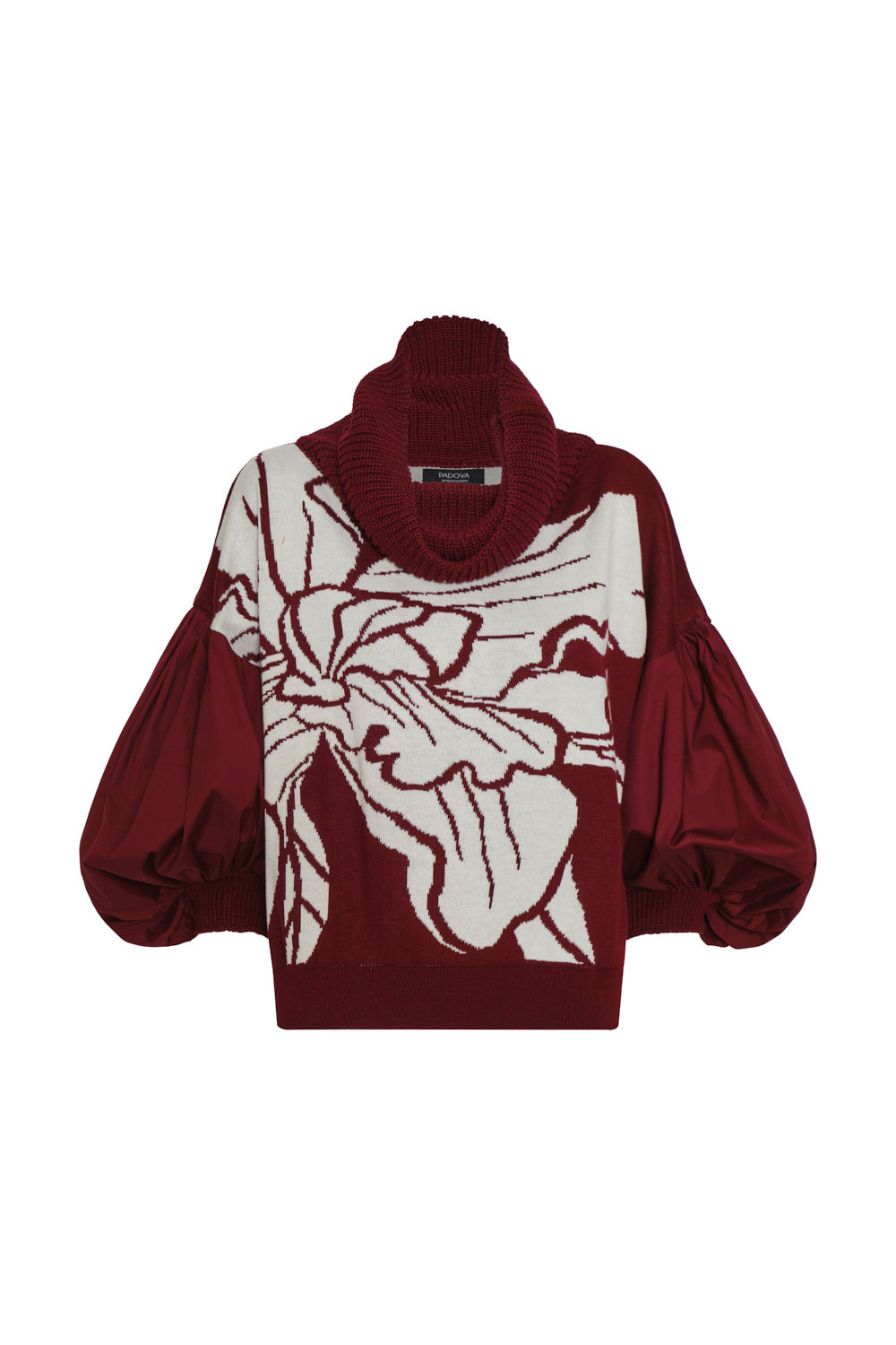 Saco bajo tu cielo vinotinto