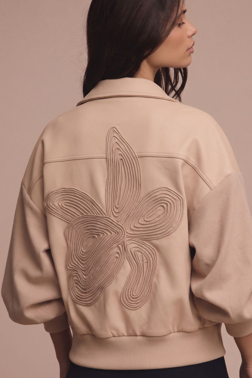Chaqueta tessa piel