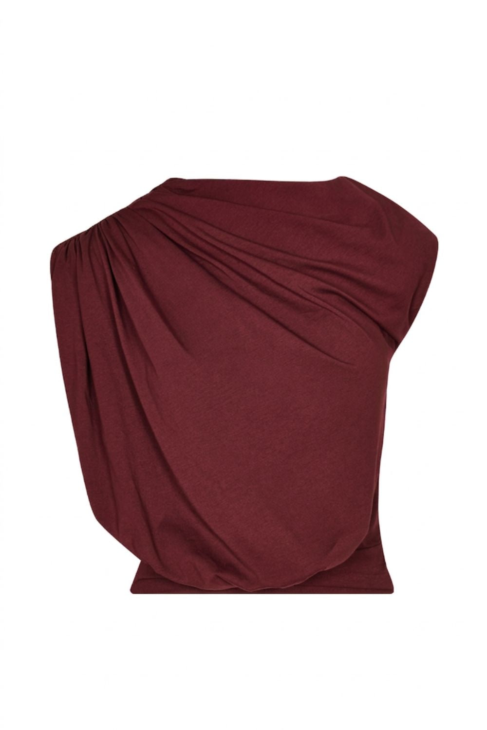 Blusa aura de jade vino