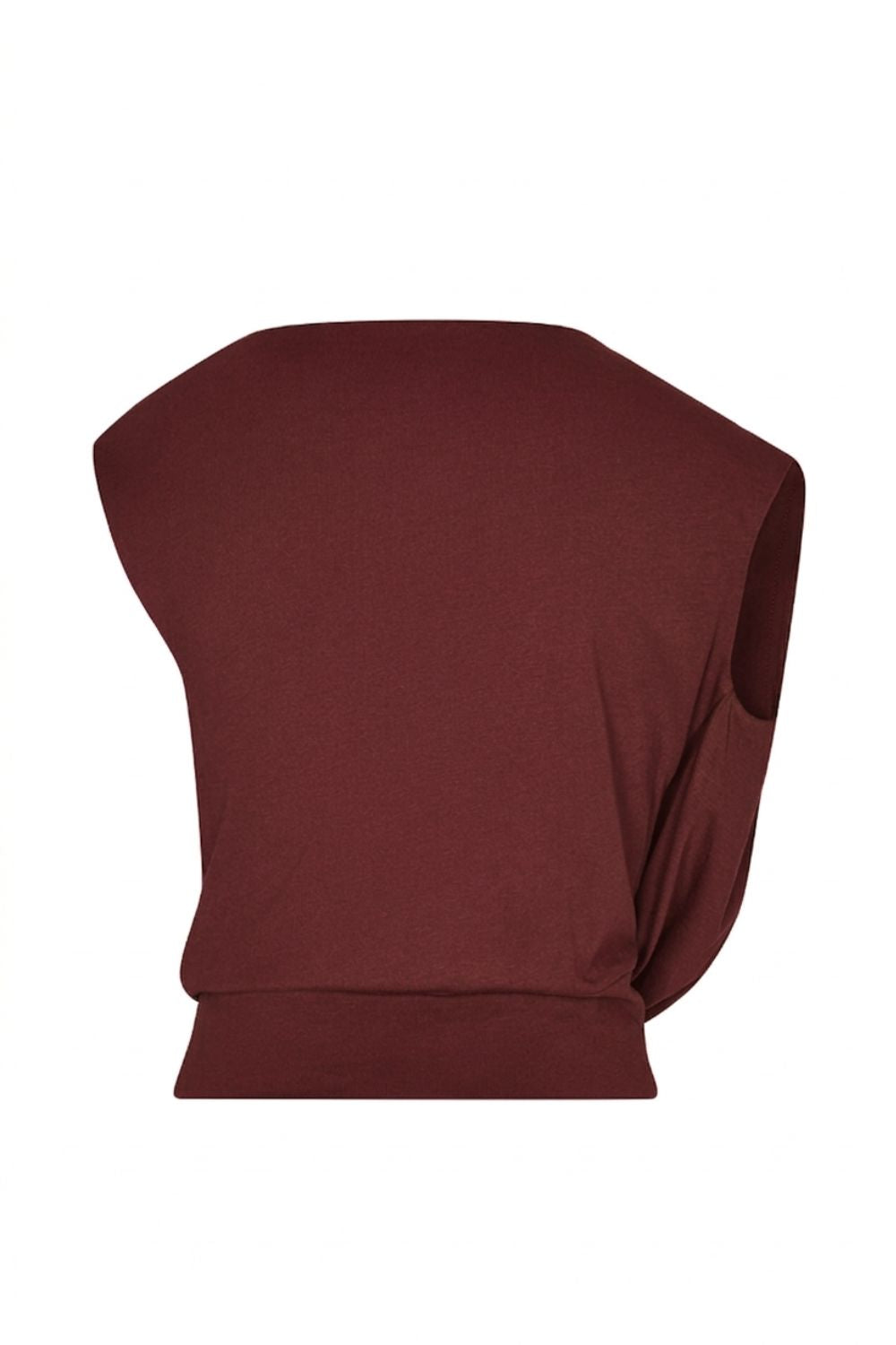 Blusa aura de jade vino