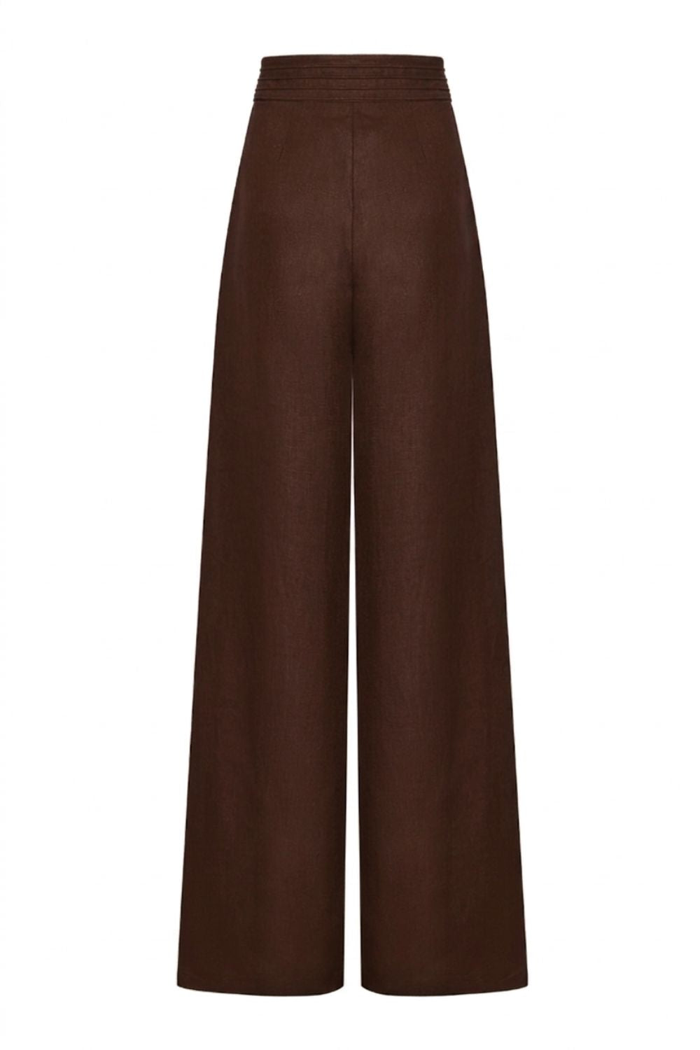 Pantalón burgos bordado coffee