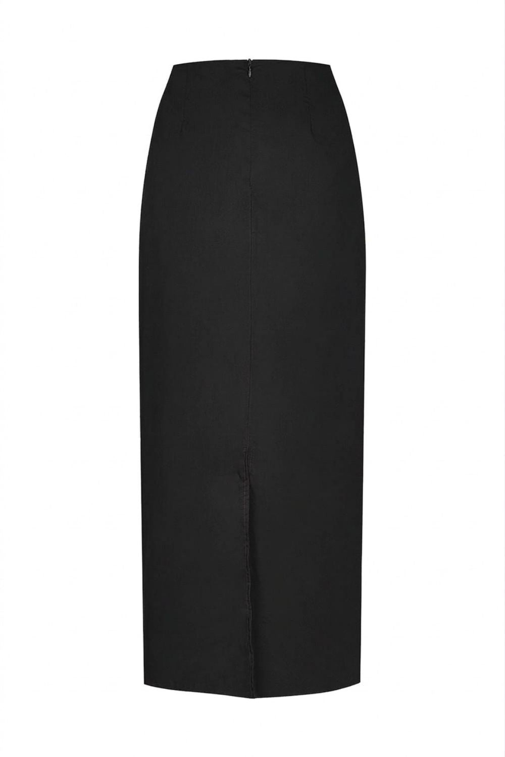 Falda venecia negro