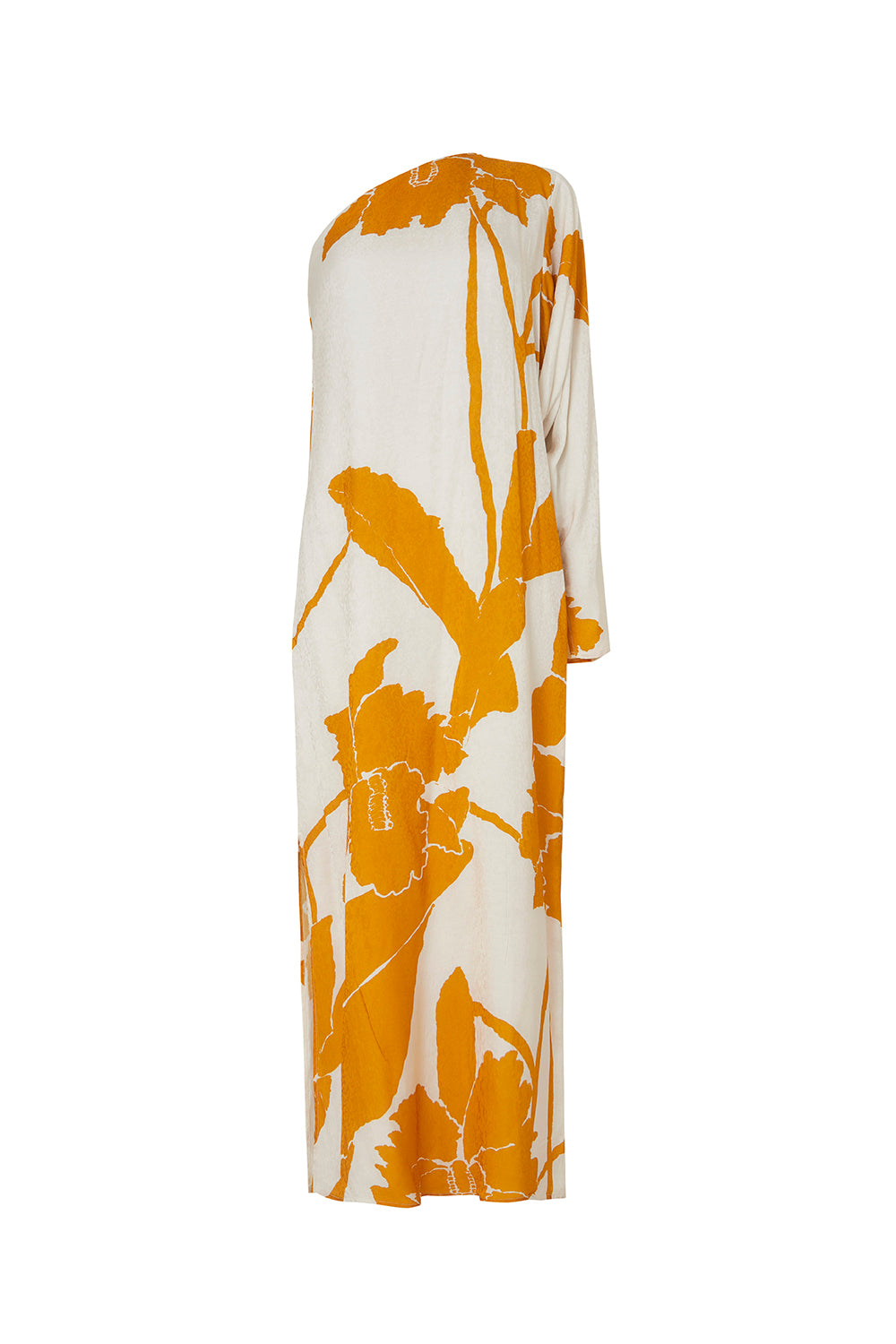 Vestido barlovento mostaza
