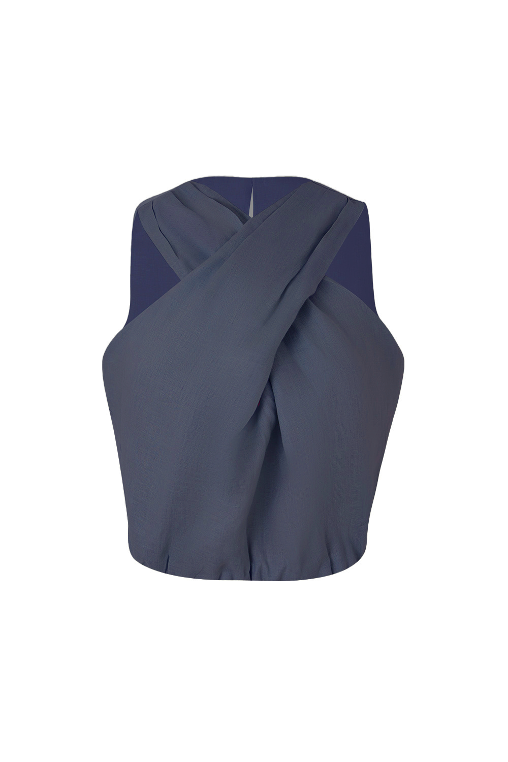 Crop Top Vereda Azul