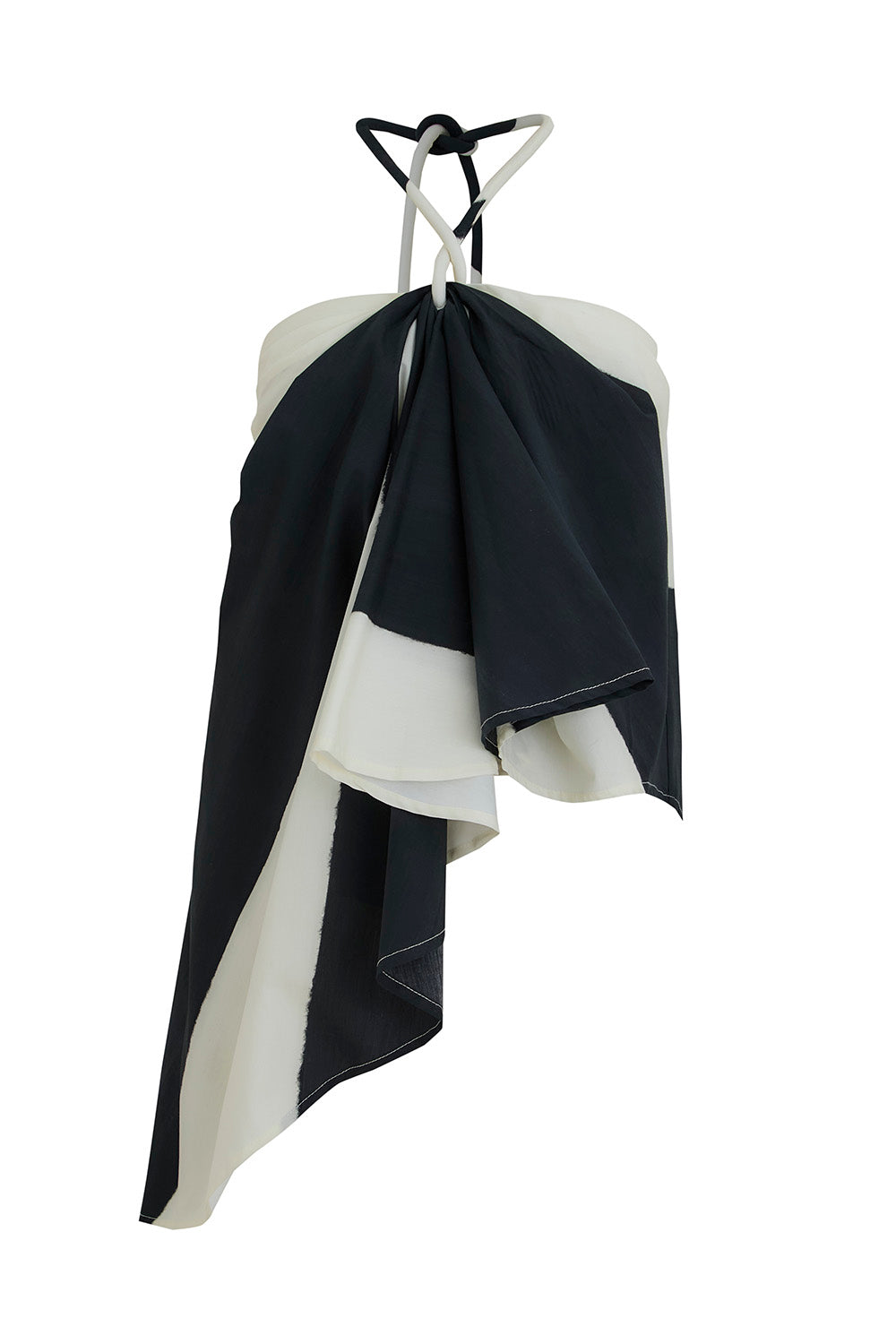 Blusa Onda dorata negro natural