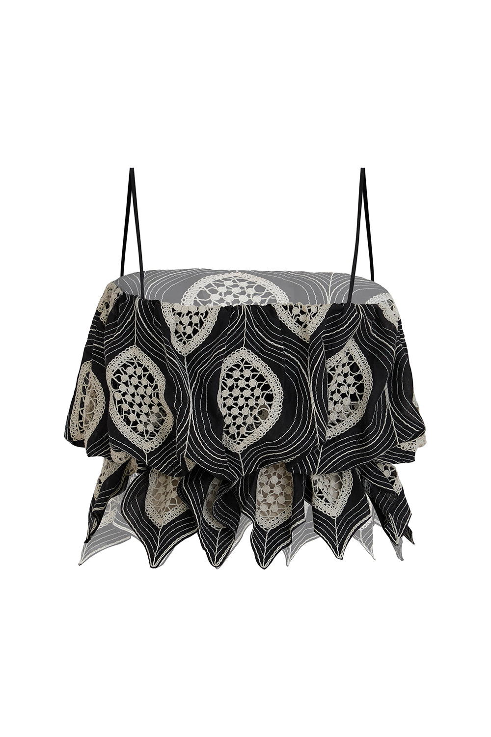 Crop top Lunel Negro