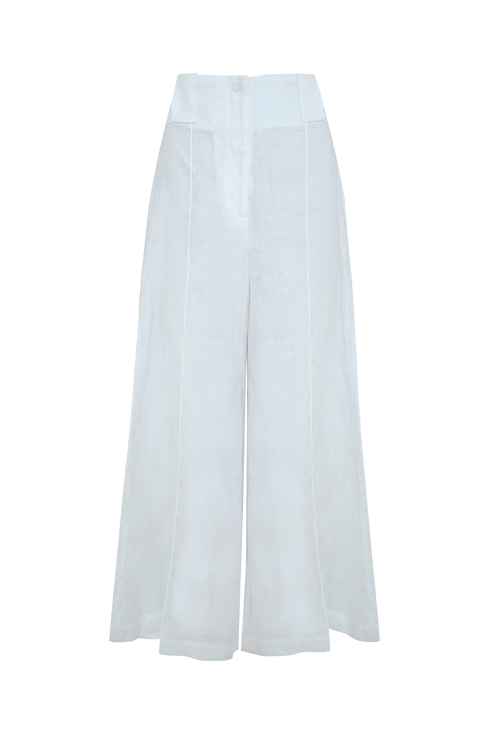 Pantalon paulette natural lino