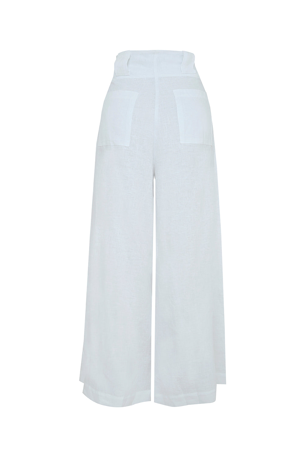 Pantalon paulette natural lino