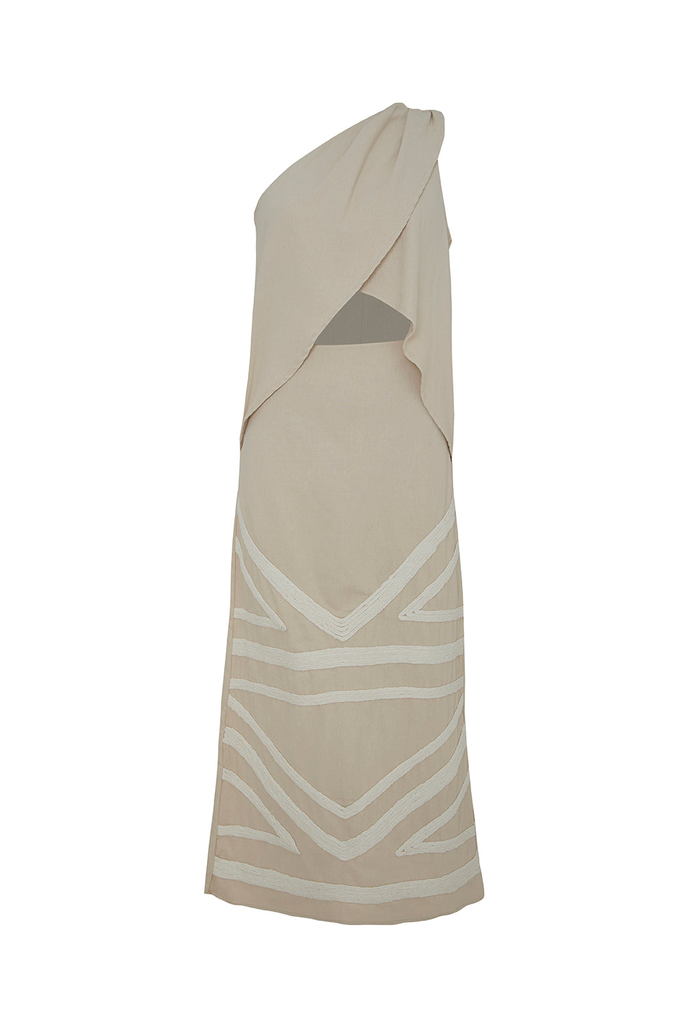 Vestido Gioiello beige