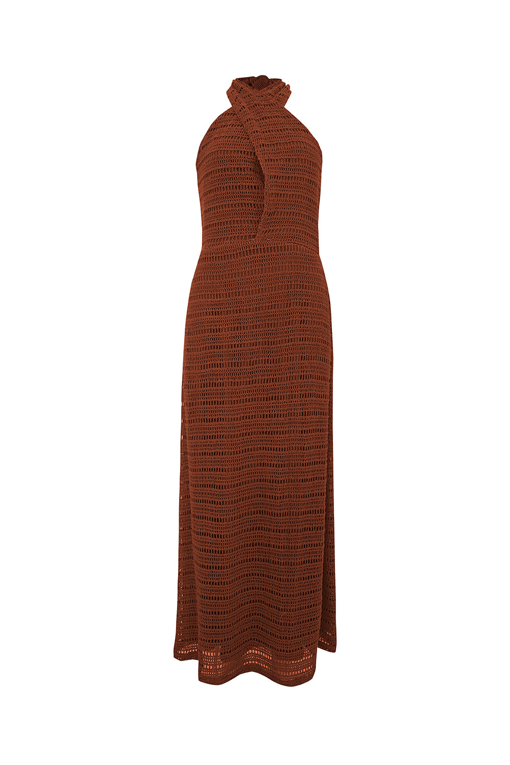 Vestido marcelo terracota