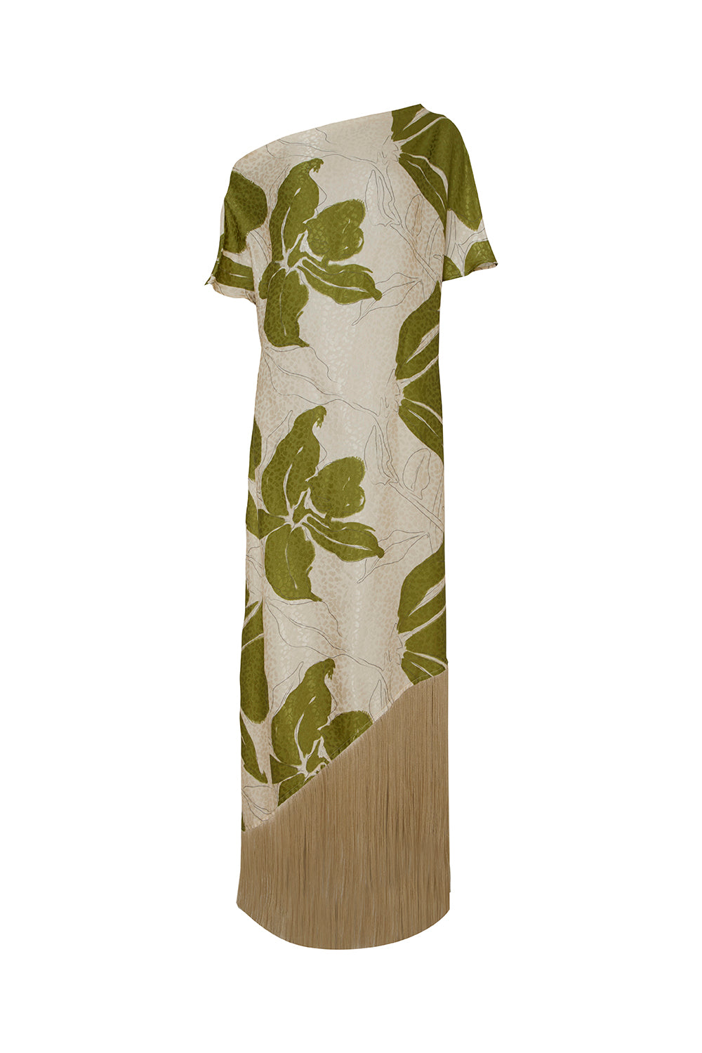 Vestido luce di orquidea pistacho