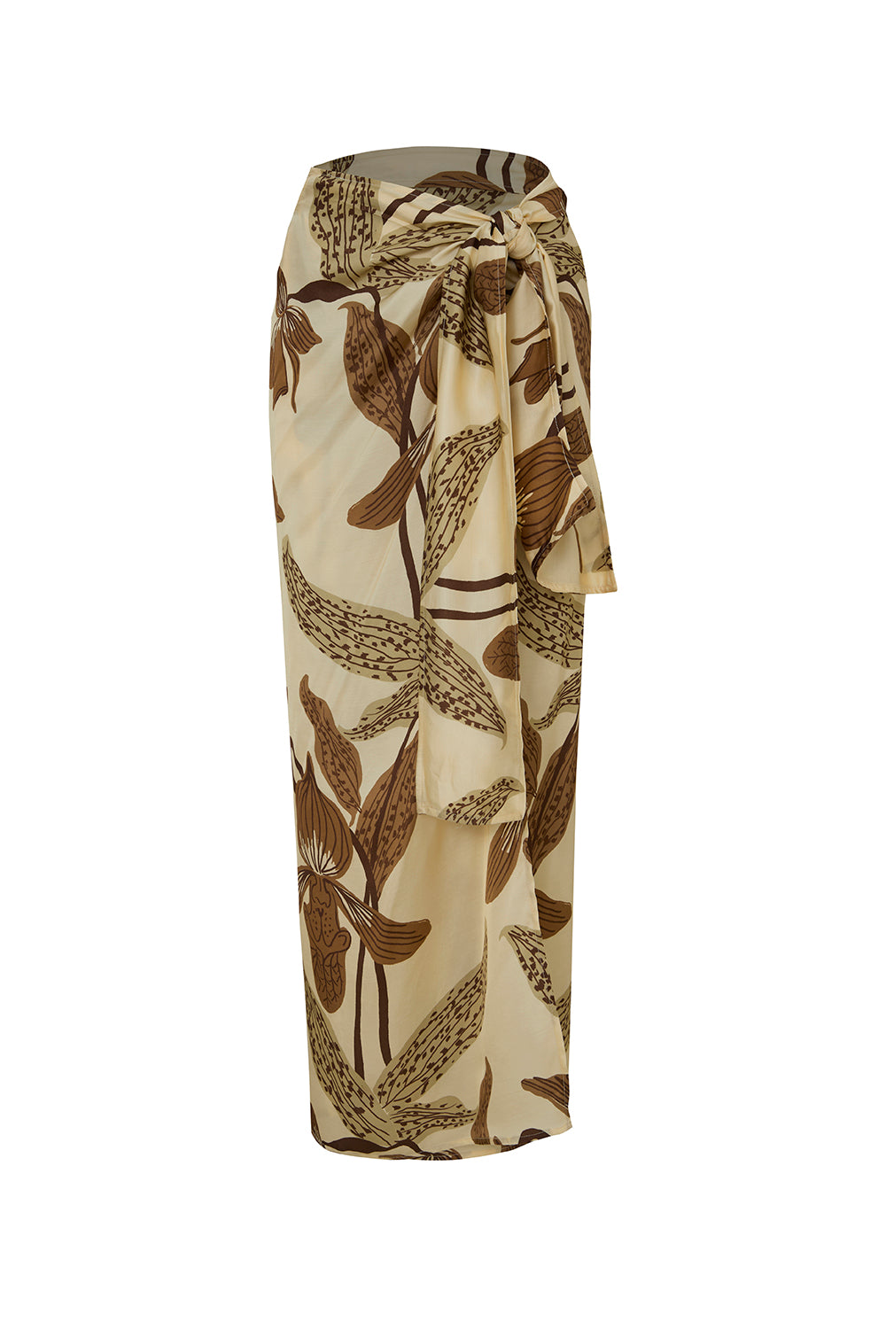 Falda samoa ivory coffee