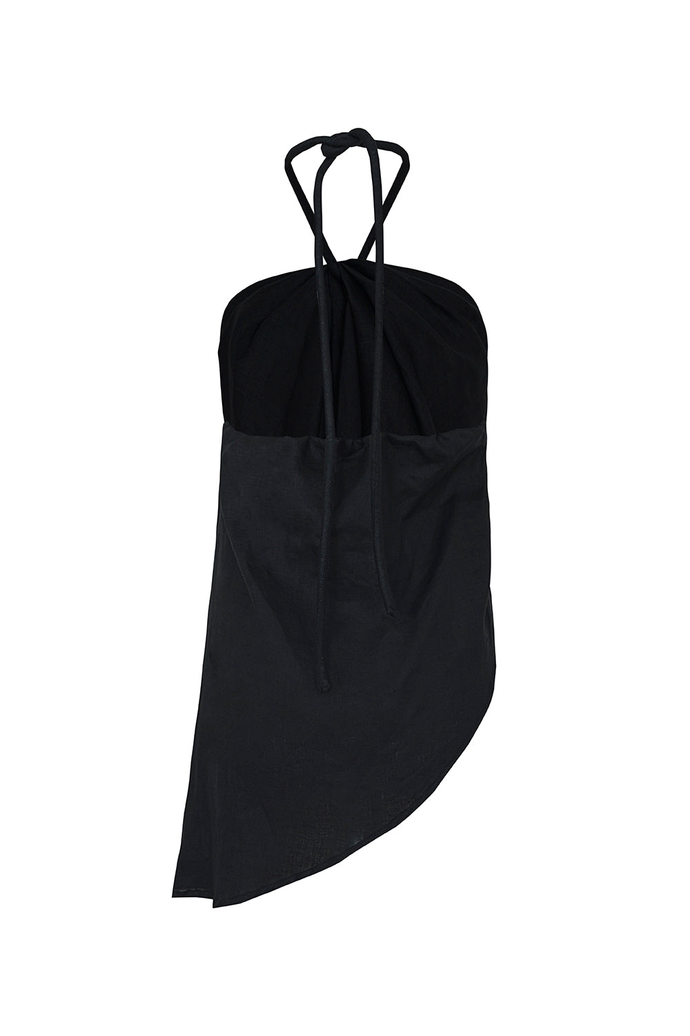 Blusa onda dorata negro