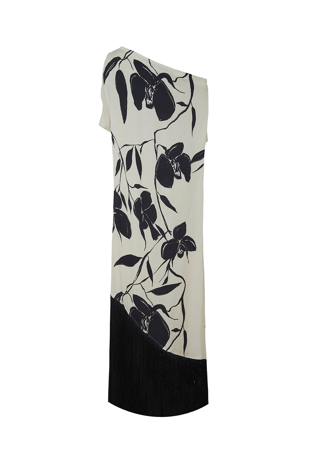 Vestido luce di orchidea negro natural
