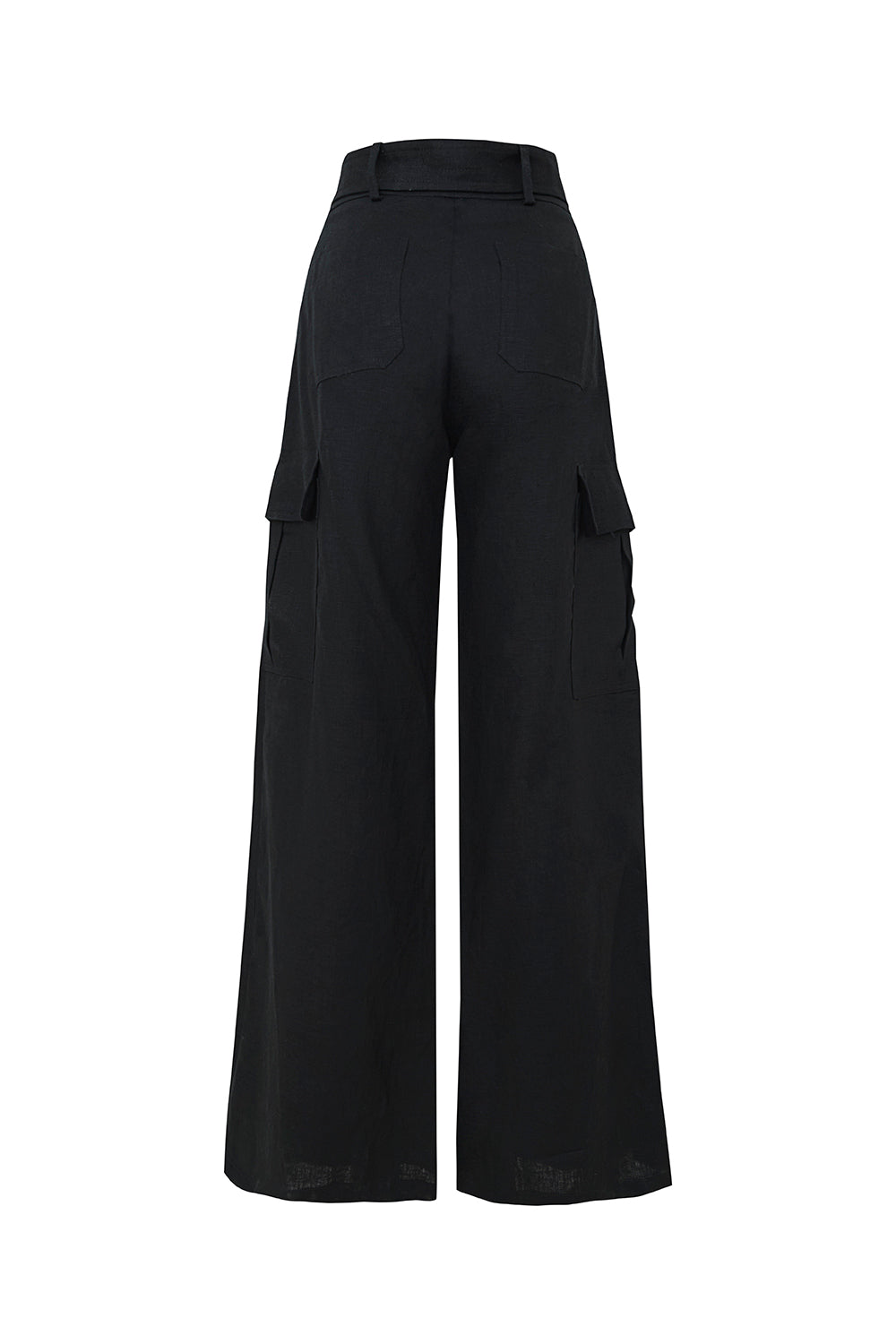 Pantalón Light Mara negro Lino