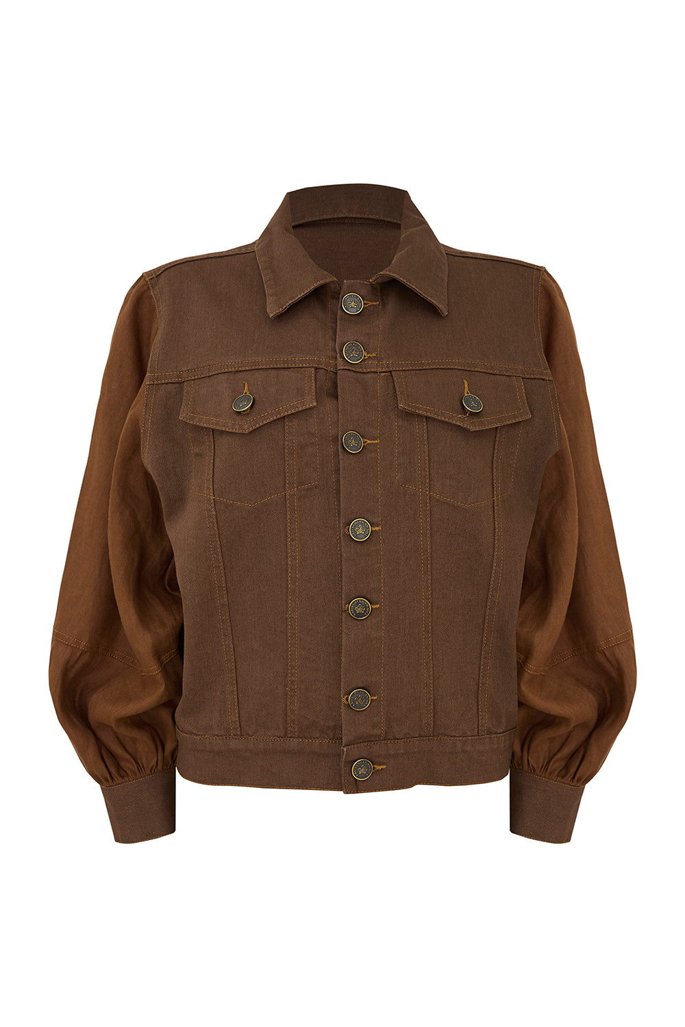 Chaqueta Cattleya coffee