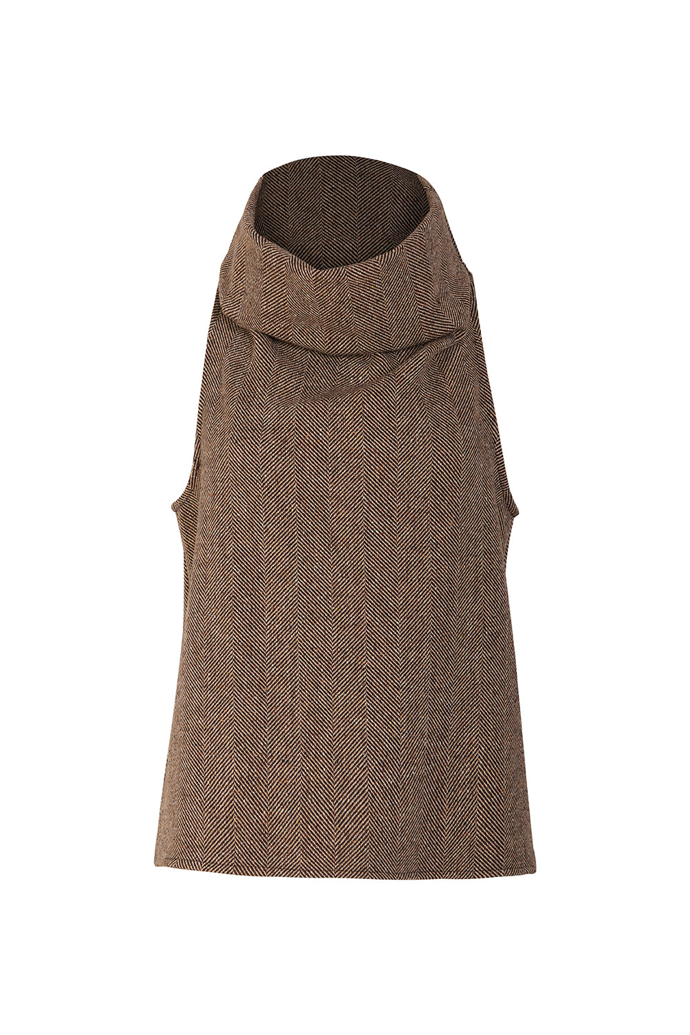 Blusa noche de lirios cafe