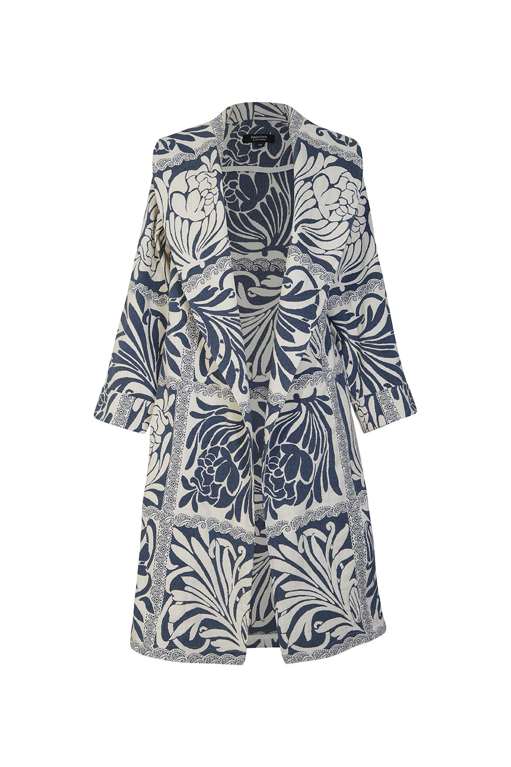 Abrigo Simbolismo Mágico Azul Ivory