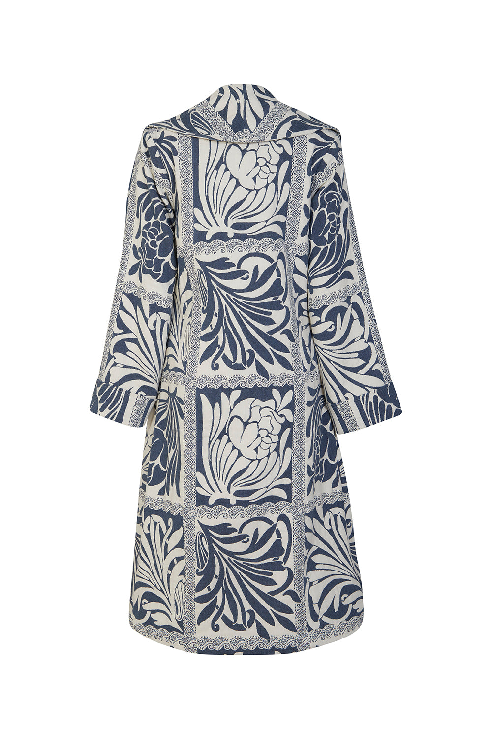 Abrigo Simbolismo Mágico Azul Ivory