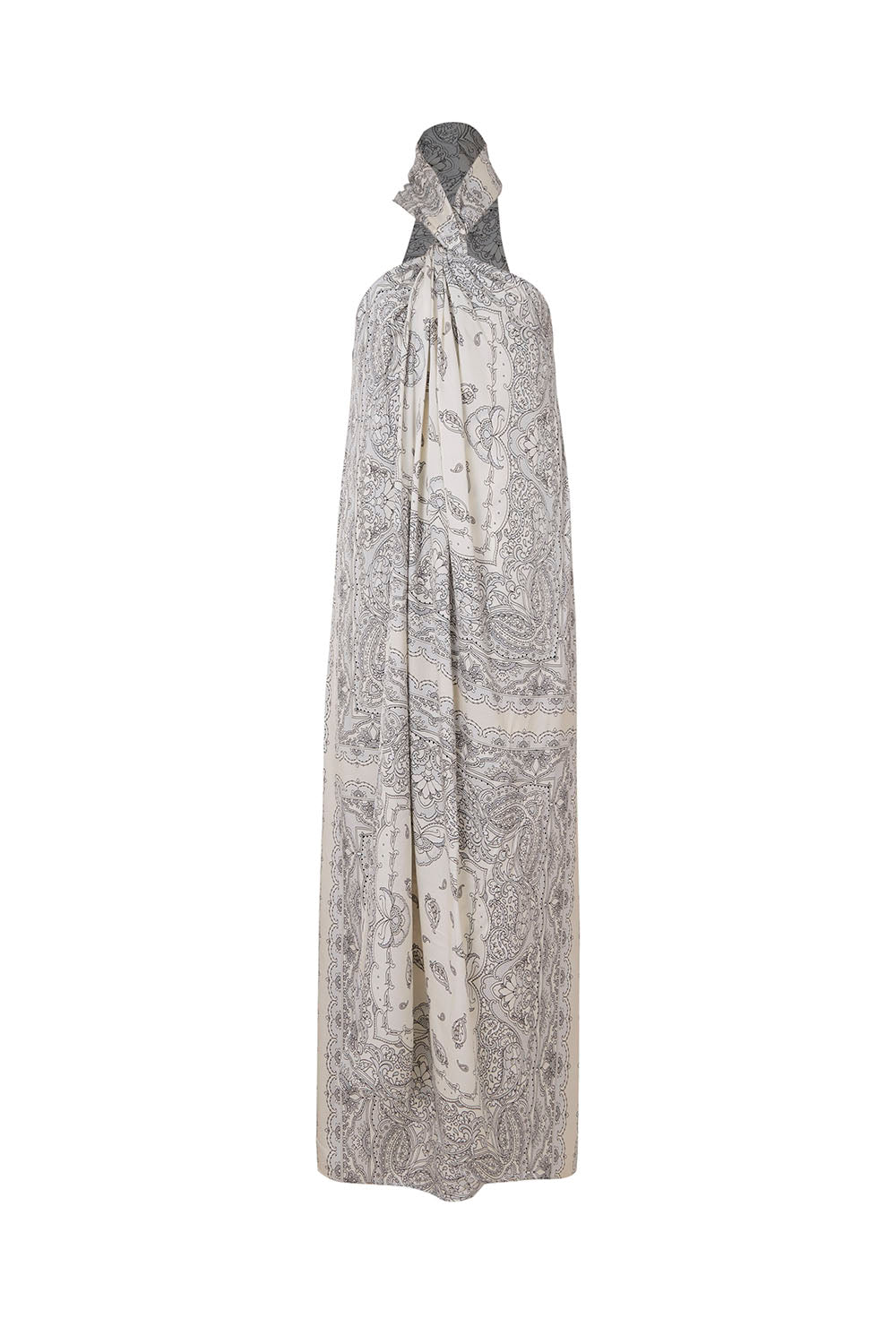 Vestido verena paisley natural