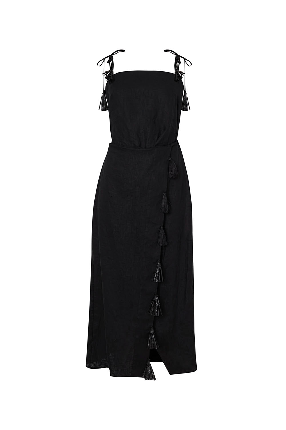 Vestido fina negro